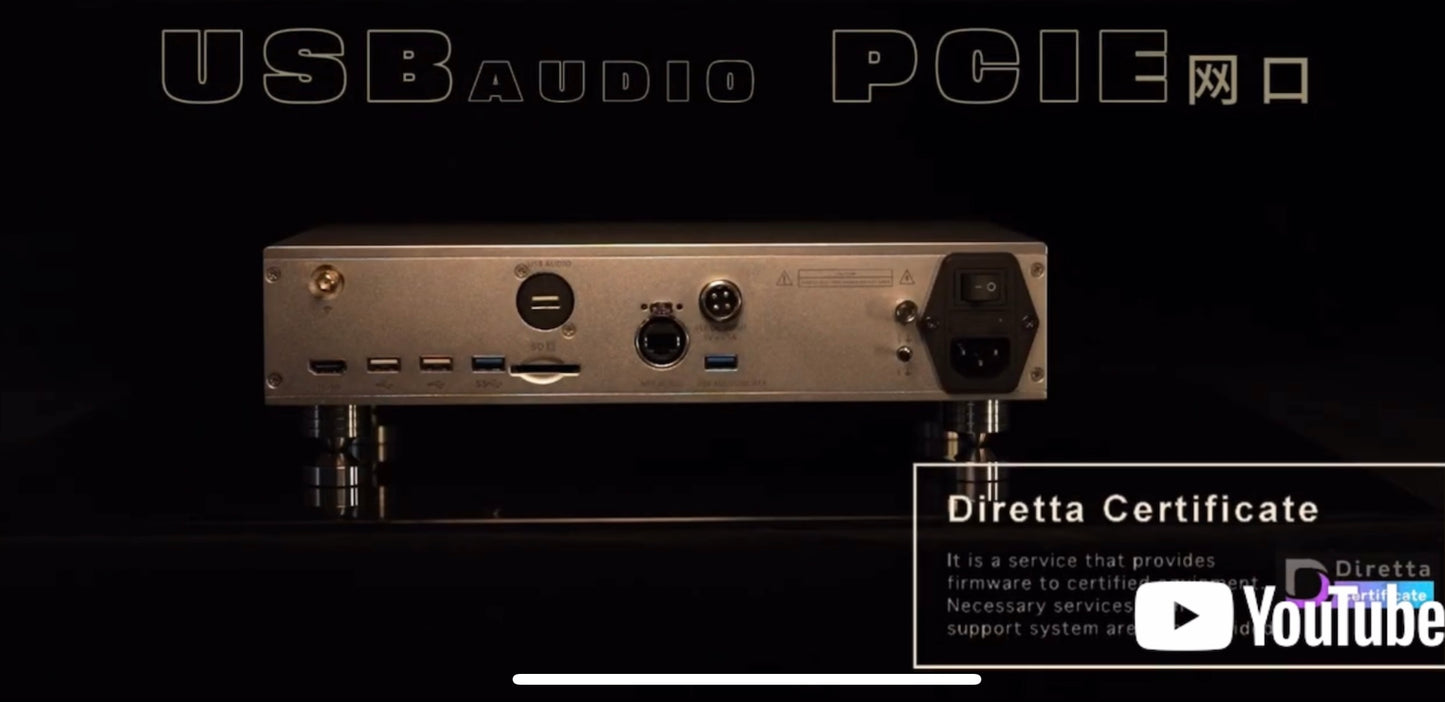 Soundaware 享聲 D1X 音樂主機及network bridge 雙系統