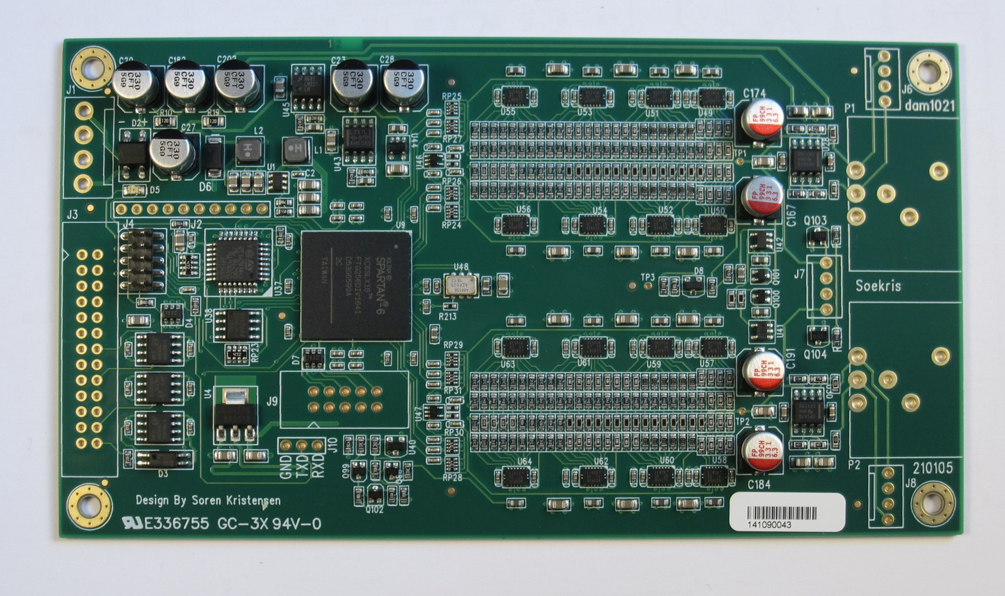 Dam 1021 R2R DAC Diy Board