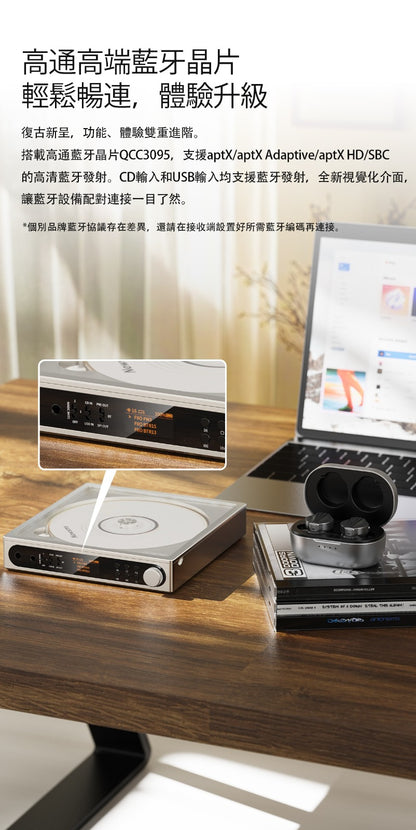 FiiO DM15 R2R (便攜身歷聲CD播放機)