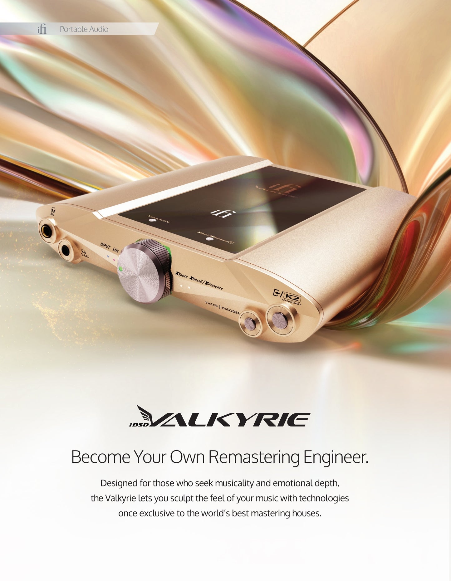 iDSD Valkyrie 藍牙解碼 DAC / 耳機擴大器