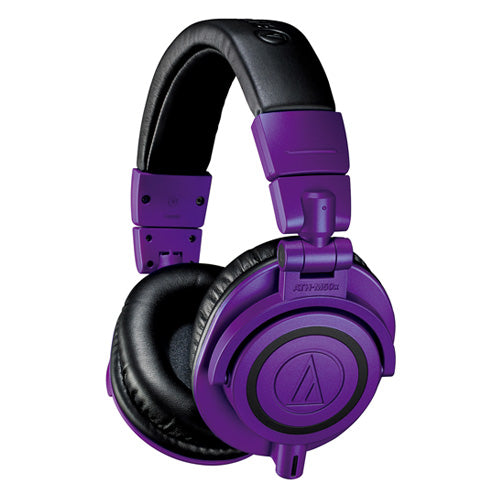 Audio-Technica M50X 紫色限量版專業監聽耳機